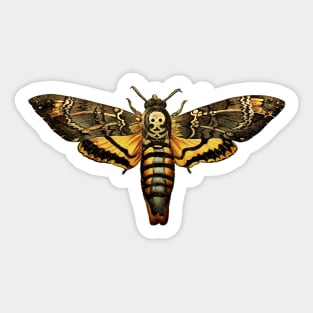 Deaths-Head Hawkmoth Sticker